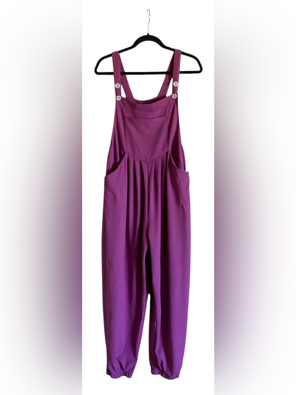 Women’s HALARA Pants Pockets Overalls Large Size